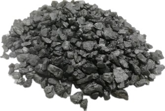 Electrically calcined anthracite with low specific resistance